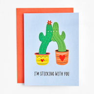 Title: I'm Sticking With You Love Card