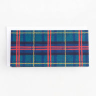 Title: Holiday Plaid Money Card