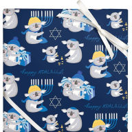 Title: Hanukkah Koala Flat Wrap