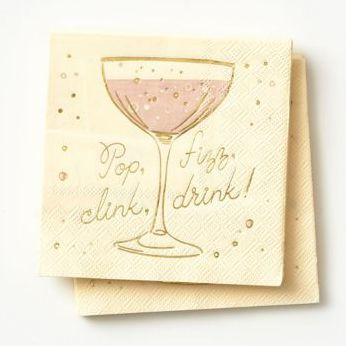 Celebratory Cocktail Napkin