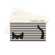 Title: Cat Stripes Thank You Card Set