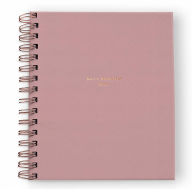 Title: Dusty Rose Daily Overview Planner