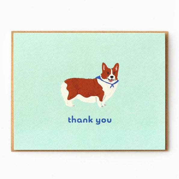 Corgi Thank You Card Set