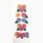 Alternative view 2 of Pansy Stickers