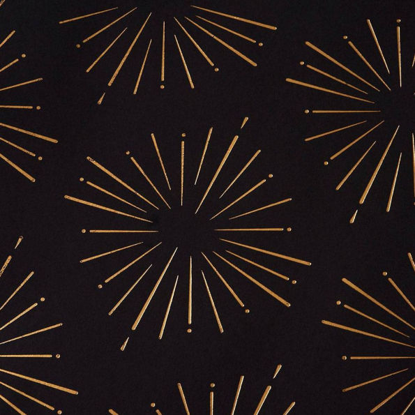 Gold Starburst Medium Gift Bag