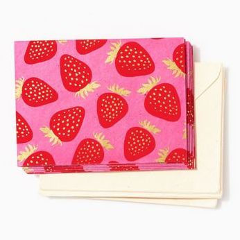 CORR Fine Paper Bright Strawberries S/10