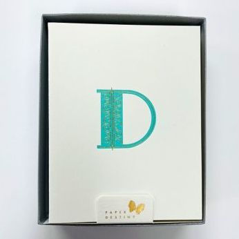 Monogram Letterpress D S/10