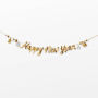 Happy New Year Tassel Banner