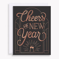 Title: Art Deco New Year Card Set