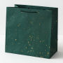 Gold Fleck On Green Large Bag
