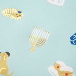 Alternative view 2 of Hanukkah Tiny Delights Stone Wrapping Paper