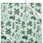 Alternative view 1 of Vintage Botanical Stone Wrapping Paper
