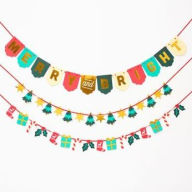 Title: Merry and Bright 3-Strand Banner