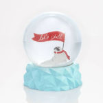 Alternative view 1 of Let's Chill Snow Globe