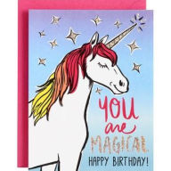 Title: You Are Magical Unicorn Birthday Card