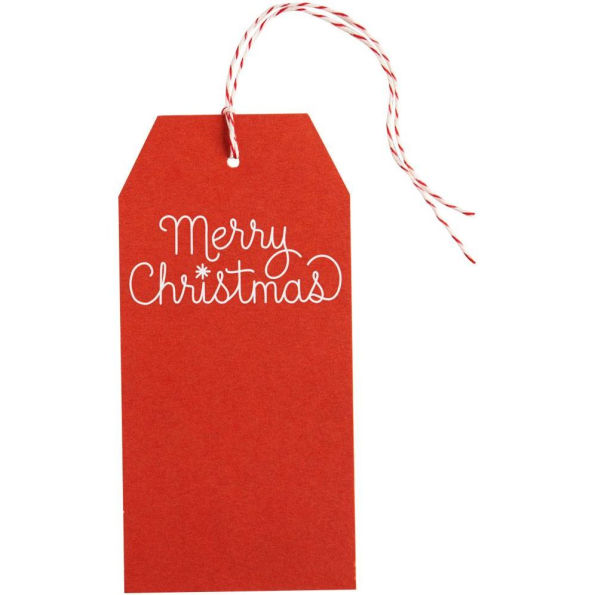 Merry Christmas Hang Tags