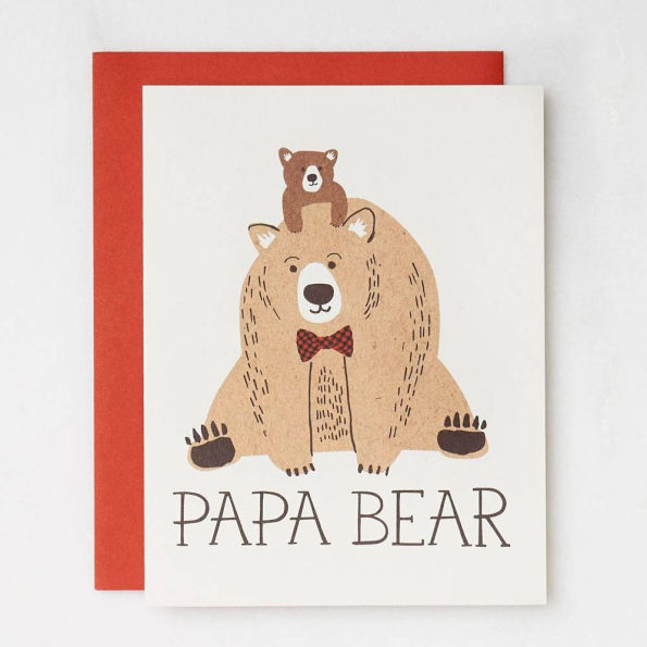 Papa Bear Card