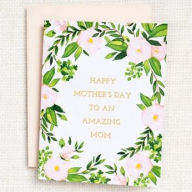 OFF FOIL A2 Amazing Mom Floral