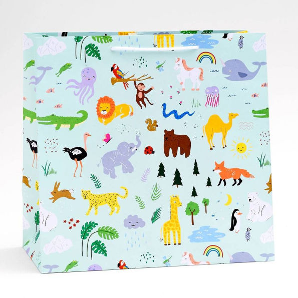Jungle Animals Large Gift Bag