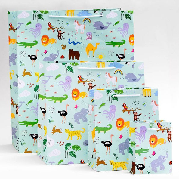 Jungle Animals Large Gift Bag