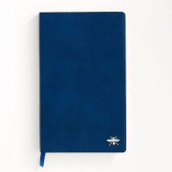 Title: Navy Paper Wasp Lined Journal