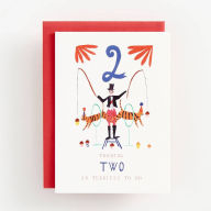 Title: Turning Two Is Terrific Birthday Card