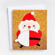 Title: Santa Honeycomb Card