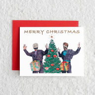 Title: D*ck in a Box Christmas Card