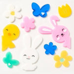 Alternative view 1 of Easter Critter Gel Clings