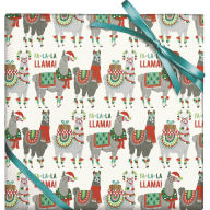 Title: Holiday Llamas Flat Wrap