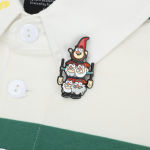 Alternative view 2 of Gravity Falls Forest Gnomes Lapel Pin
