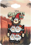 Alternative view 3 of Gravity Falls Forest Gnomes Lapel Pin