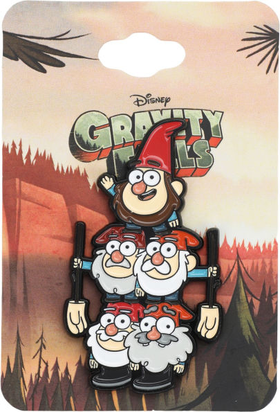 Gravity Falls Forest Gnomes Lapel Pin