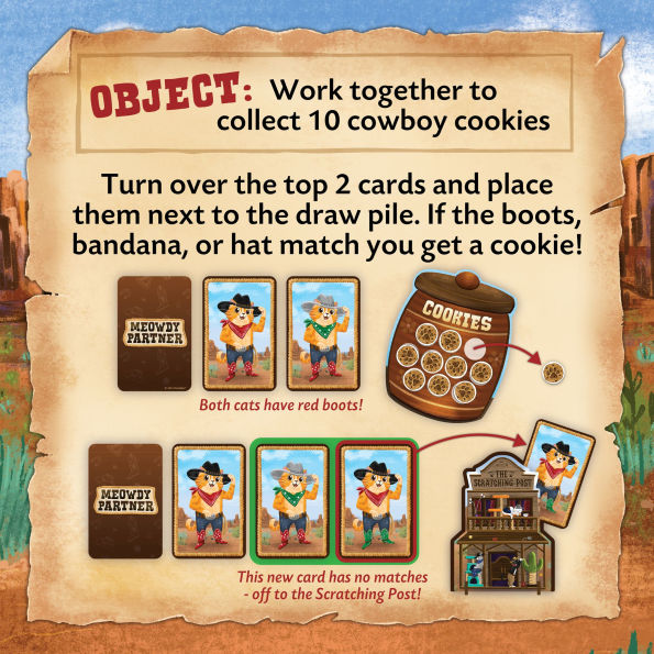 Meowdy Partner by Peaceable Kingdom