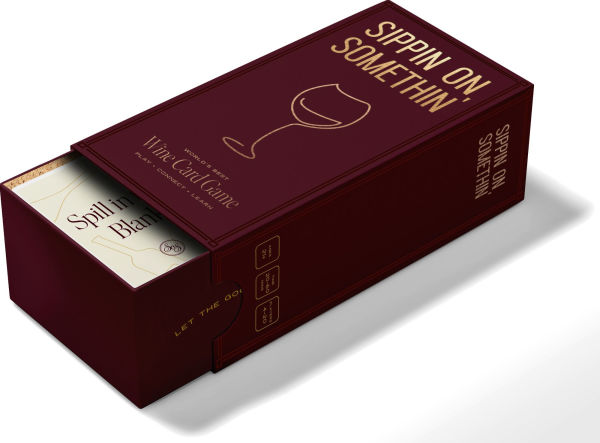 Sippin on Somethin' Wine Card Game by Aubrey Paige Petcosky, Tim Capria