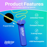 Alternative view 5 of ZipString Blue