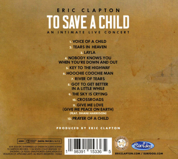 To Save a Child: An Intimate Live Concert