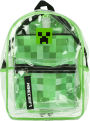 Minecraft Clear Backpack with Utility Pocket