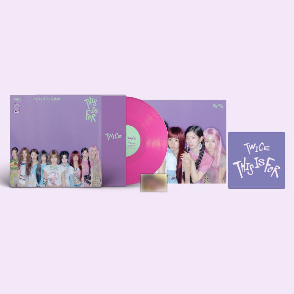 THIS IS FOR [Dragonfruit Glitter Vinyl] by TWICE | Vinyl LP