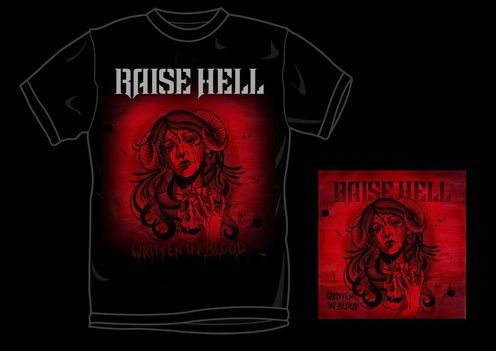 Written in Blood [CD+XL T-Shirt]