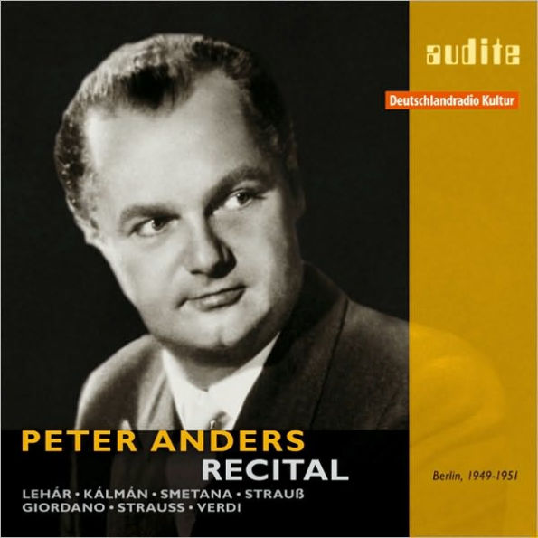 Peter Anders Recital