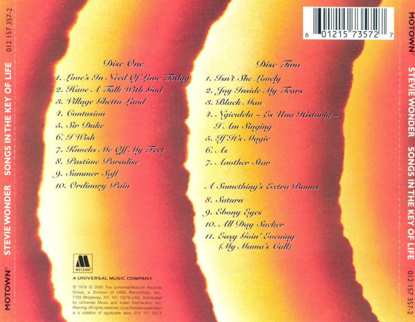 Songs in the Key of Life by Stevie Wonder | CD | Barnes & Noble®