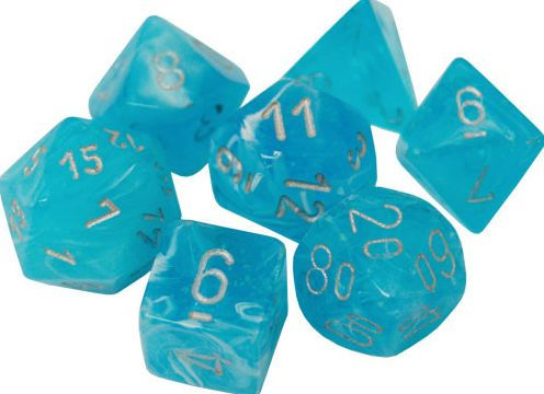 Luminary Poly Sky-Silver 7-Die Set