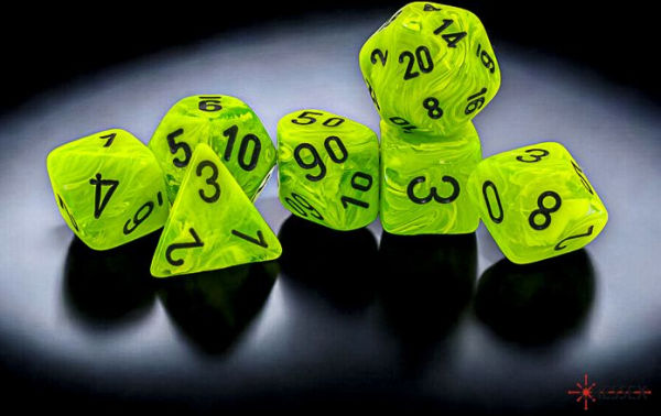 Vortex Mega hedral Bright Green/Black