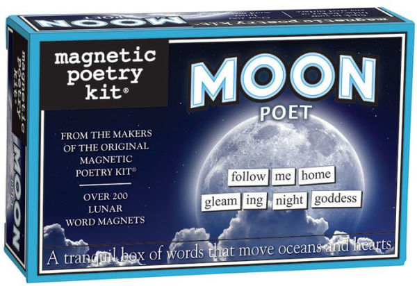 Magnetic Poetry Moon