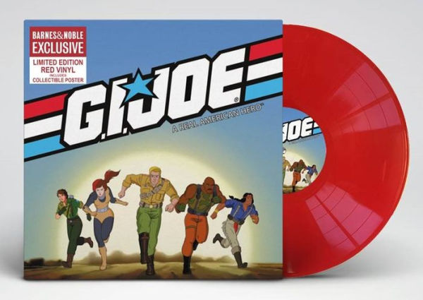 80s TV Classics: Music From G.I. Joe: A Real American Hero [Red Opaque Vinyl + 2 Sided Poster] [B&N Exclusive]