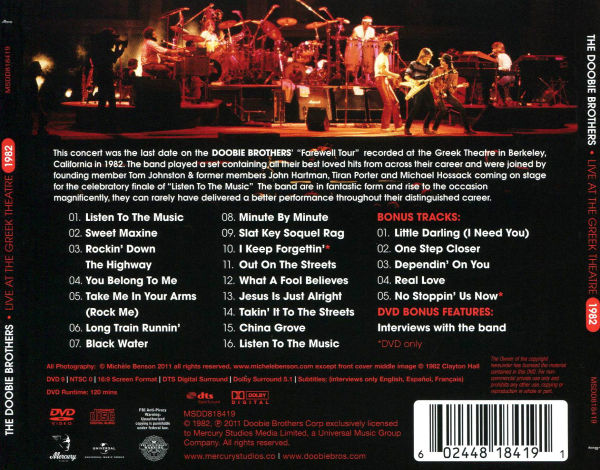 Live at the Greek Theatre 1982