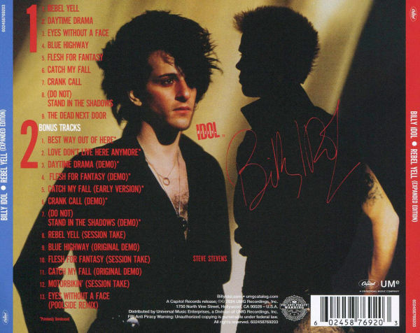 Rebel Yell by Billy Idol | CD | Barnes & Noble®