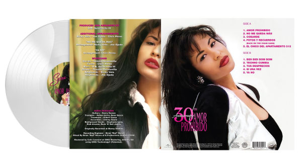 Amor Prohibido [Remasterizado 2024] [30th Anniversary] [Transparent Clear LP]