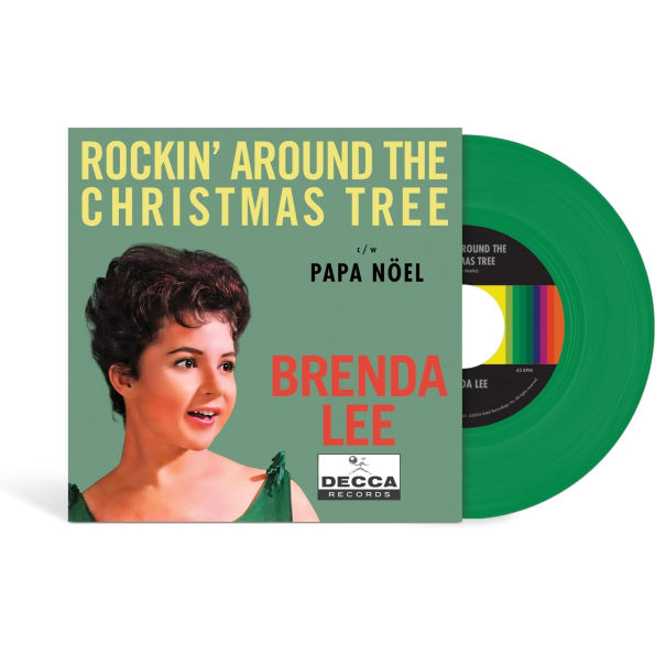 Rockin' Around the Christmas Tree [Translucent Emerald 7" Single]